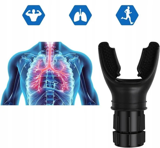 Trenażer Mięśni Oddechowych – Kompaktowy Przyrząd do Ćwiczeń Płuc