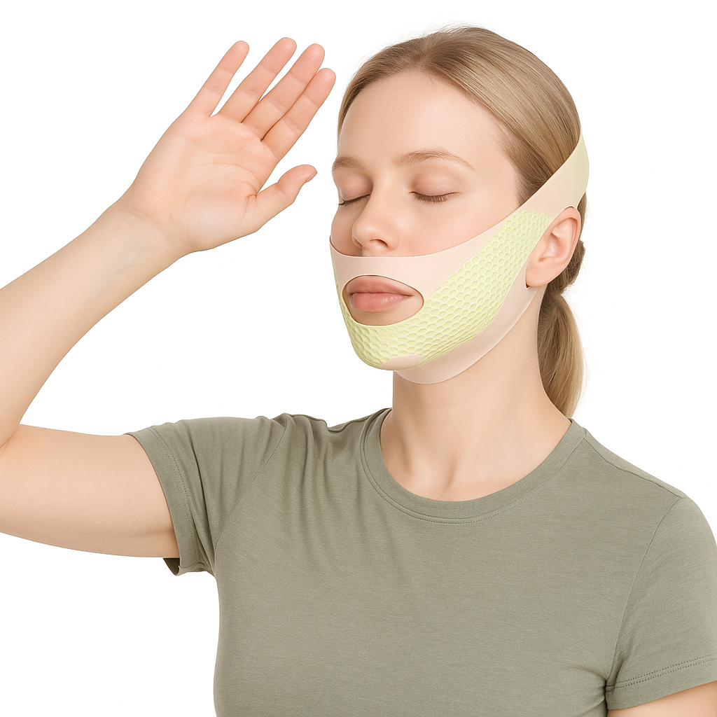 OPASKA LIFTINGUJĄCA MODELUJĄCA DO TWARZY V-shaper LIFTINGUJĄCY