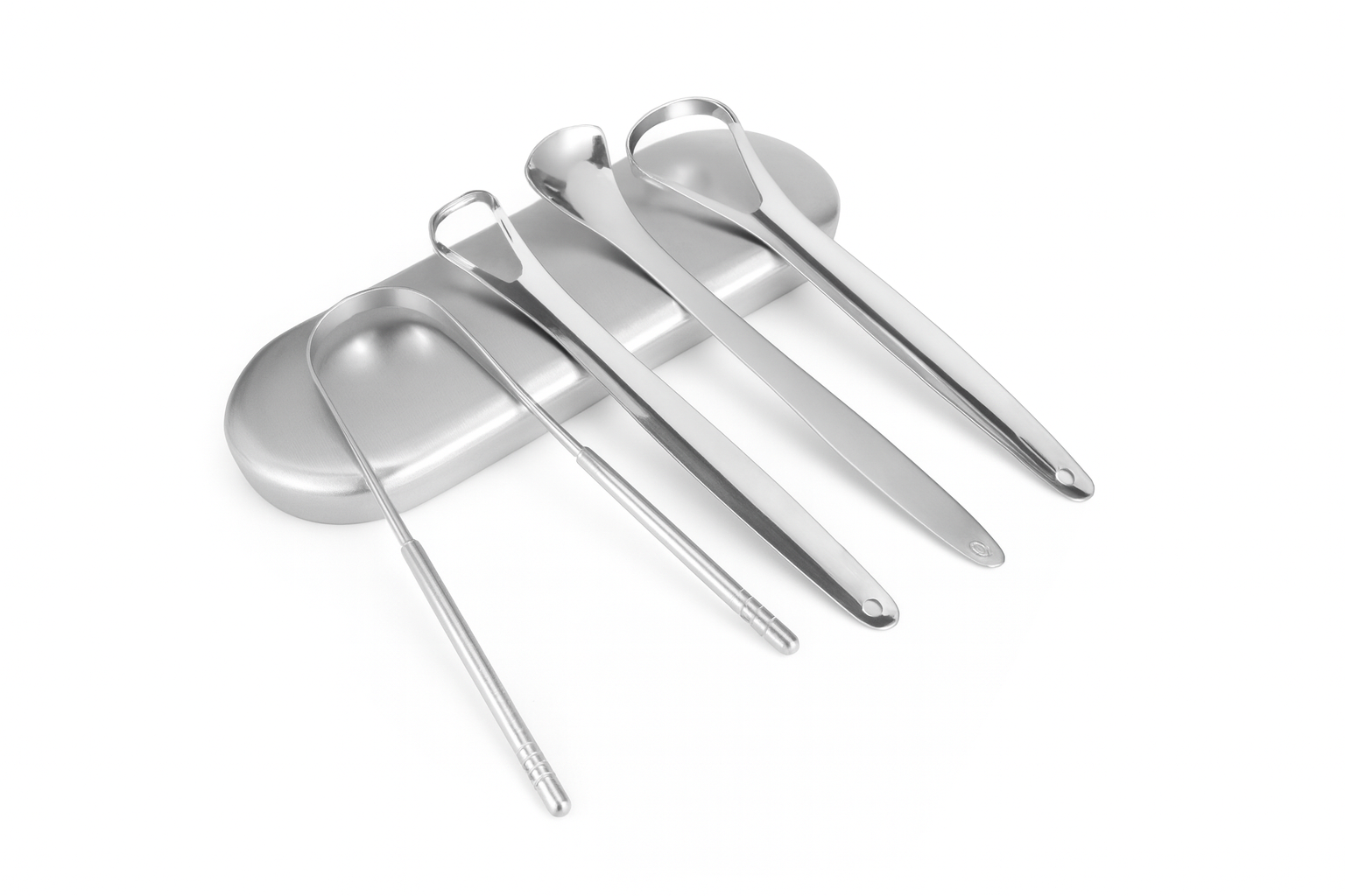 CZYŚCIK DO JĘZYKA HIGIENA JAMY USTNEJ | STAL NIERDZEWNA | CZYSTY ODDECH