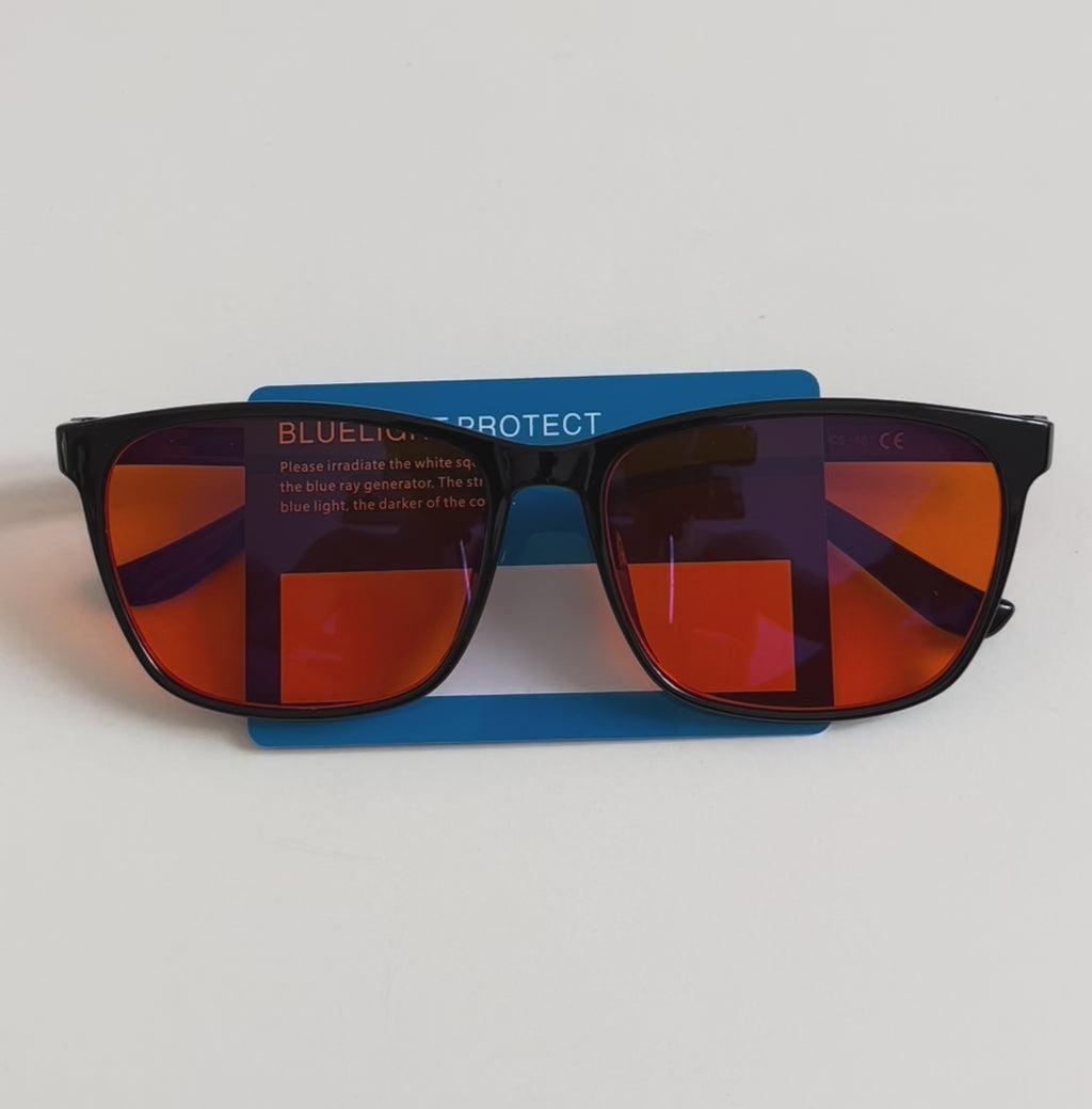 BlaskOff Okulary Nocne Pomarańczowe 98% Typ.1